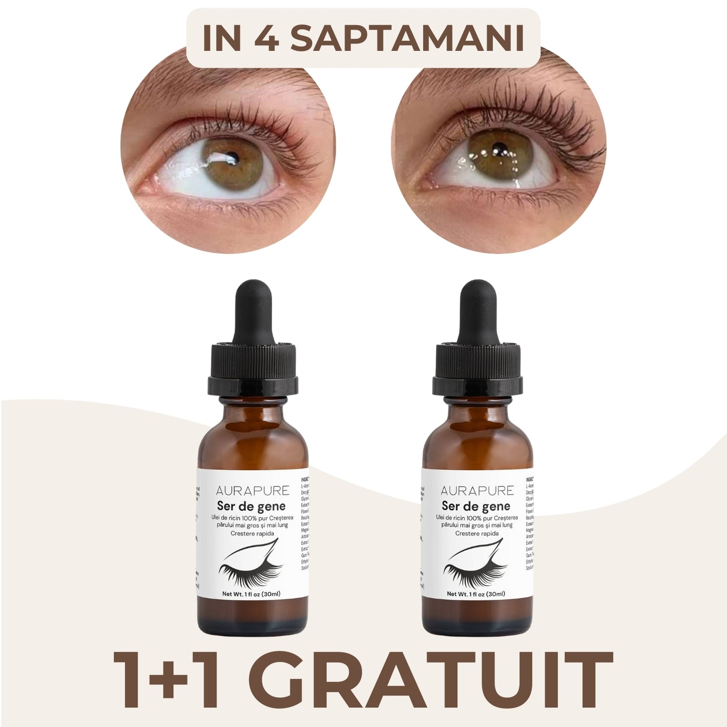 (1+1 Gratuit) Ser fortifiant pentru cili à creștere rapidă